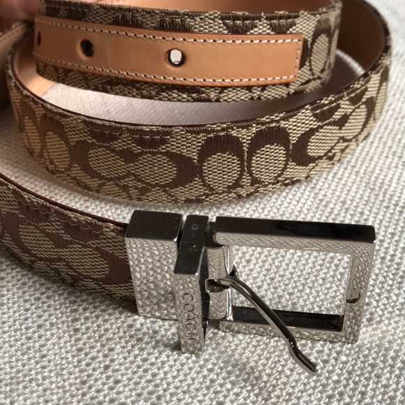 coach logo belt